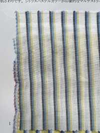 35317 Garngefärbte 60-Faden-Kräusel-Mehrstreifen[Textilgewebe] SUNWELL Sub-Foto