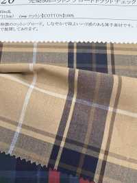 35420 Garngefärbter 50er Einfaden-Baumwoll-Breitstoff Trad Check[Textilgewebe] SUNWELL Sub-Foto