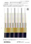 35422 Garngefärbte Baumwolle / Tencel (TM) Lyocell-Faser Rasen Multi-Streifen