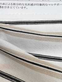 35452 Garngefärbter Baumwoll-/Viskose-/Seiden-Twill Multi-horizontale Streifen[Textilgewebe] SUNWELL Sub-Foto