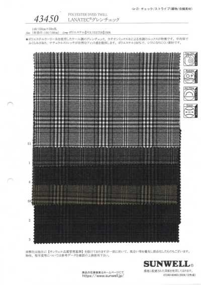43450 LANATEC® Glencheck