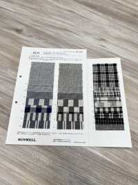 6638 Garngefärbte Baumwolle/Leinen Loomstate Vertical Washing Processing[Textilgewebe] SUNWELL Sub-Foto