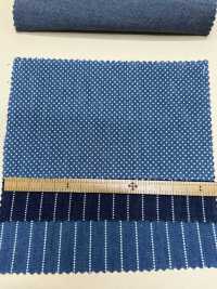 INDIA-471 Indigo-Entladungsdesign[Textilgewebe] ARINOBE CO., LTD. Sub-Foto