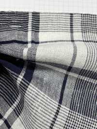 7680 Leinen-Baumwoll-Karo[Textilgewebe] Feines Textil Sub-Foto