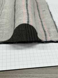 2457 Leinen Heather Multi Horizontale Streifen[Textilgewebe] Feines Textil Sub-Foto