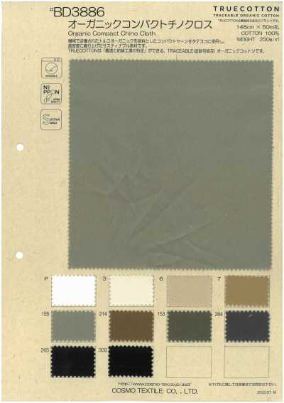 BD3886 Bio-Compact-Garn-Chino-Stoff