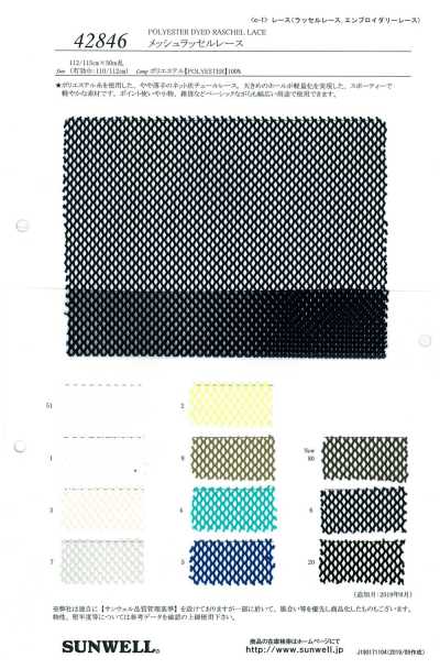 42846 Mesh-Raschelspitze