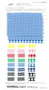 6407 Garngefärbter 40s gekämmter Vichykaro-Broadcloth