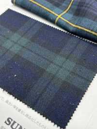 6701 Garngefärbtes 20-fädiges Viyella Fuzzy Tartan Check[Textilgewebe] SUNWELL Sub-Foto