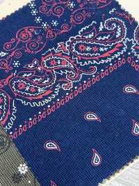 A-8100 Bedrucktes Textil-Bandana-Muster Im Stickstil[Textilgewebe] ARINOBE CO., LTD. Sub-Foto