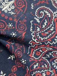 A-8100 Bedrucktes Textil-Bandana-Muster Im Stickstil[Textilgewebe] ARINOBE CO., LTD. Sub-Foto