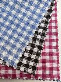 52200 20 Einzelfaden Gekämmter Gingham[Textilgewebe] VANCET Sub-Foto