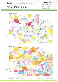 850163 Broadcloth-Aquarell-Touch-Serie[Textilgewebe] VANCET Sub-Foto