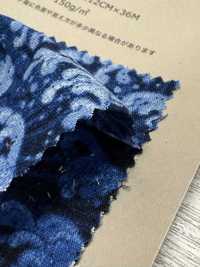 850350 SEVENBERRY® Tsumugi Shantung Japanisches Muster Im Denim-Stil[Textilgewebe] VANCET Sub-Foto