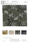KKF6516-58-D-1 Gobelin-artiges florales Jacquardmuster