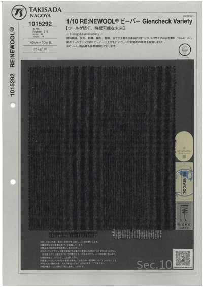 1015292 1/10 RE:NEWOOL® Biber-Glencheck-Variante