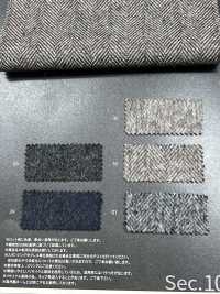 1015290 1/10 RE:NEWOOL® Biber Fischgrat[Textilgewebe] Takisada Nagoya Sub-Foto