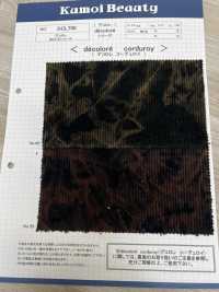 DCL708 9W Hose Corduroy Decolore (Mura Bleach)[Textilgewebe] Kumoi Beauty (Chubu Velveteen Cord) Sub-Foto