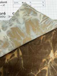 DCL358 Dobby Karamell-Cord-Dekor (Mura Bleach)[Textilgewebe] Kumoi Beauty (Chubu Velveteen Cord) Sub-Foto