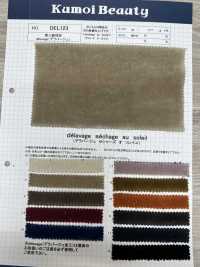 DEL123 Kanpachi Twill Weave Velveteen Delavage (Sonnengetrocknet)[Textilgewebe] Kumoi Beauty (Chubu Velveteen Cord) Sub-Foto