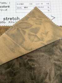 DCL238 Stretch Velveteen Decolore (Ungleichmäßige Bleiche)[Textilgewebe] Kumoi Beauty (Chubu Velveteen Cord) Sub-Foto