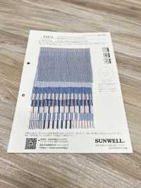 35473 Fuwa. 60 Einfädiger Baumwoll-Kräuselstreifen[Textilgewebe] SUNWELL Sub-Foto