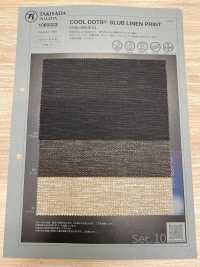 1060323 COOLDOTS® SLUB-LEINENDRUCK[Textilgewebe] Takisada Nagoya Sub-Foto