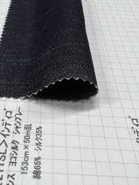 218SL 6 Unzen Horizontaler Seiden-Denim[Textilgewebe] Kumoi Beauty (Chubu Velveteen Cord) Sub-Foto