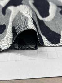 YK874 Tarnungs-Jacquard In Indigo-Seil[Textilgewebe] Yoshiwa Textil Sub-Foto