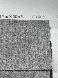 2414A Altmodischer Shuttle Loom Twisted Heather Chambray[Textilgewebe] Yoshiwa Textil Sub-Foto