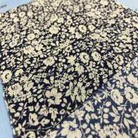 P2280-floretA Chambray Discharge Print Kleine Blume A[Textilgewebe] Yoshiwa Textil Sub-Foto