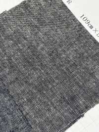 L1571R Latzhose Aus Baumwollleinen In Indigoblau[Textilgewebe] Yoshiwa Textil Sub-Foto