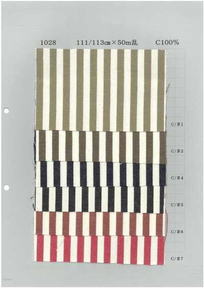1028 Hickory-Streifen breit 7 oz