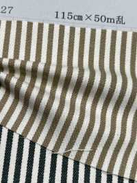 1027 Hickorystreifen[Textilgewebe] Yoshiwa Textil Sub-Foto