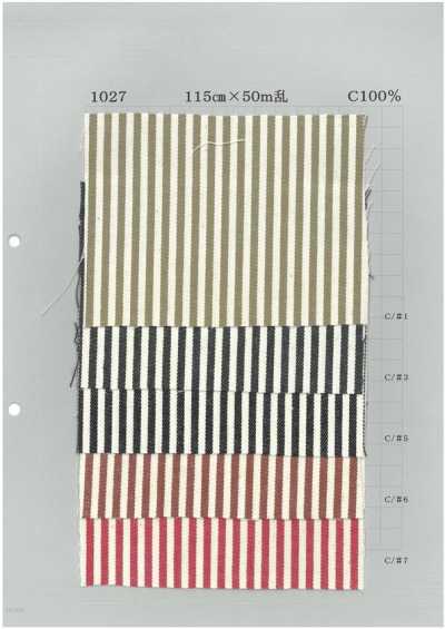 1027 Hickory-Streifen 7oz