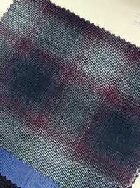 A-8086 21W Garngefärbter, Karierter Cord[Textilgewebe] ARINOBE CO., LTD. Sub-Foto