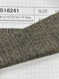 S16241 Waschbarer Tweed 2way[Textilgewebe] SHIBAYA Sub-Foto