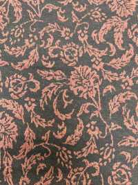 75047-A Rundrippe Fuzzy Jacquard Blumenmuster[Textilgewebe] SAKURA-UNTERNEHMEN Sub-Foto