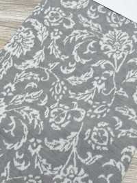 75047-A Rundrippe Fuzzy Jacquard Blumenmuster[Textilgewebe] SAKURA-UNTERNEHMEN Sub-Foto