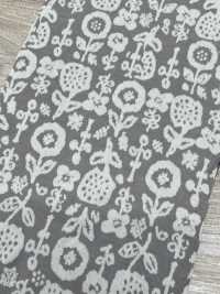 75047-B Rundrippe Fuzzy Jacquard Blumenmuster[Textilgewebe] SAKURA-UNTERNEHMEN Sub-Foto