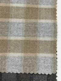 46213 <Mona Luce> Garngefärbter 2-Wege-Twill-Blockcheck[Textilgewebe] SUNWELL Sub-Foto