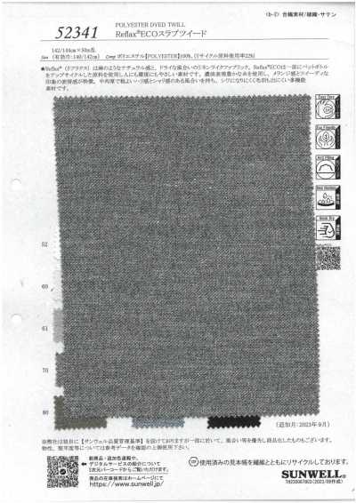 52341 Reflax® Öko-Slub-Tweed