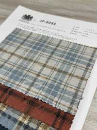 JP-5051 10/1 Slub Vintage Twill Check[Textilgewebe] Kuwamura-Faser Sub-Foto