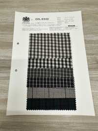 CHL-6342 40/1 Leinen-Daunendichtes, Natürliches Knitterwaschverfahren[Textilgewebe] Kuwamura-Faser Sub-Foto