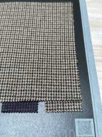 1010864P NEU Woll-/Baumwoll-Melange-Jersey Hahnentritt[Textilien / Stoffe] Takisada Weitere Fotos