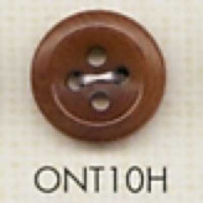 ONT10H Steinnuss-4-Loch-Knopf