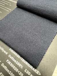 FJ630021 20//- Rundrippe Grau Meliert 1:1[Textilgewebe] Fujisaki Textile Sub-Foto