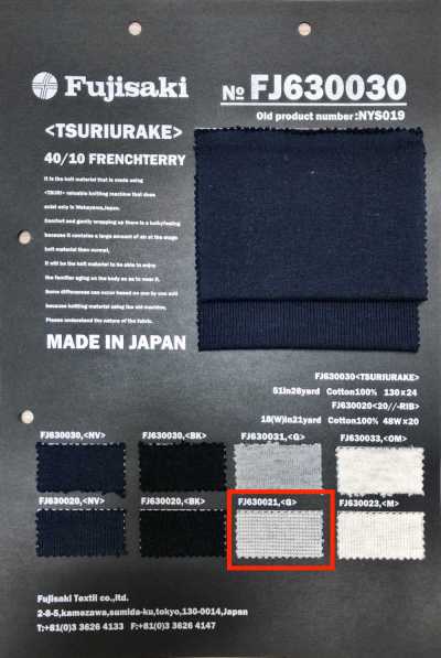 FJ630021 20//- Rundstrick-Ripp graumeliert 1:1