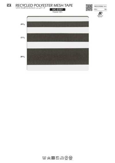 SIC-2337 Meshband aus recyceltem Polyester