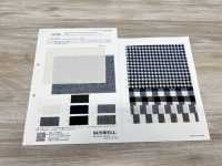14386 Boulet Noil Easy Tuch Aus Garngefärbter Baumwolle/Seide[Textilgewebe] SUNWELL Sub-Foto